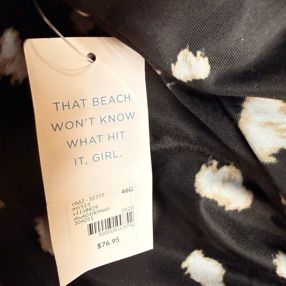 👙 Cacique Tankini Top Underwire Balconette (46G) - Picture 8 of 11